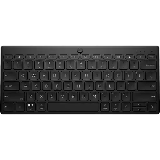 HP Клавіатура 350 Compact Multi-Device BT UKR black