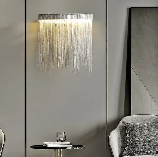 Бра со свисающими цепочками на 3 цветовых режима Line F Арт. SA33 SL - фото 8