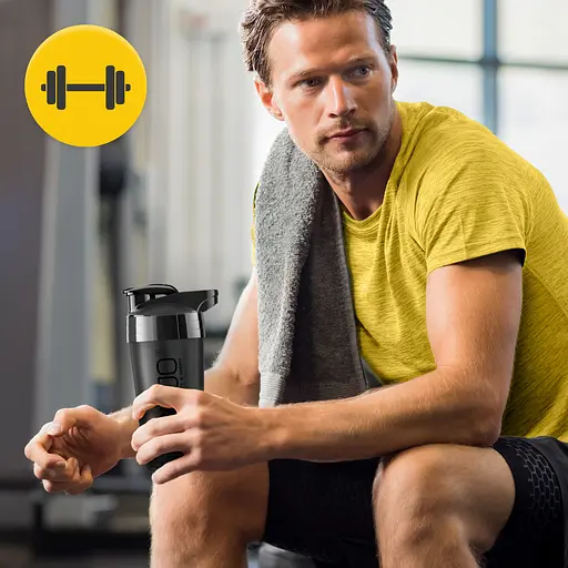 Шейкер спортивный 4FIZJO Ultra 700 мл Black (P-5905973407090) - фото 6