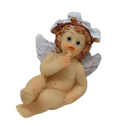 Сувенір керамічний Ангел у віночку в асортименті - фото 2