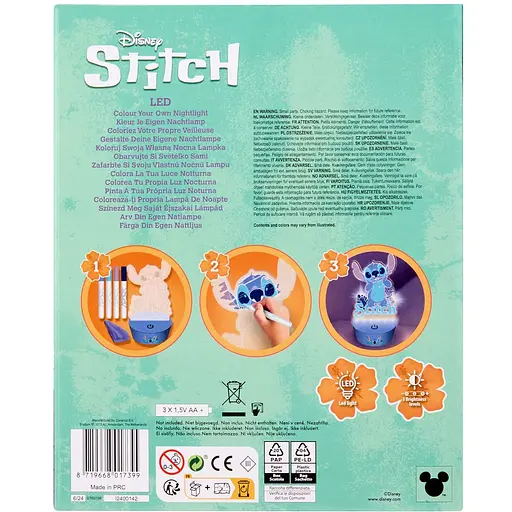 Набір для творчості Disney Stitch LED нічник (ST60198) - фото 2