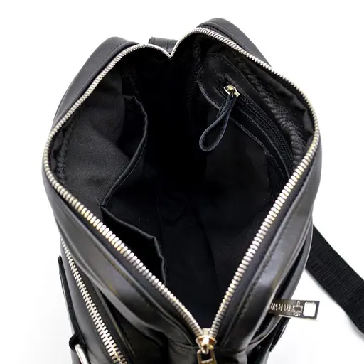 Кожаная мужская сумка через плечо TARWA 24х26х8 см sum0025861 - фото 7