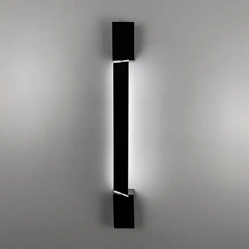 Бра Line F лінійні в чорному кольорі у трьох розмірах довжина 49 см - фото 3