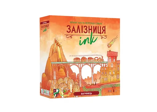 Настільна гра Kilogames Залізниця Inc. Багрянець (Railroad Inc Red Edition) (укр.) (11978)