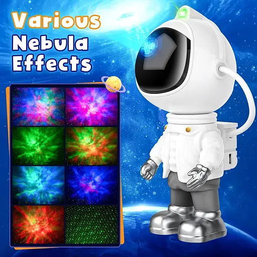 Проектор галактики астронавта Star Light Space Buddy Starry Projection Night Lights Ceiling Spacebuddy - фото 6