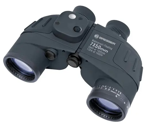 Бінокль із далекомірною сіткою Bresser Nautic 7x50 WD Compass (1866815) - фото 1