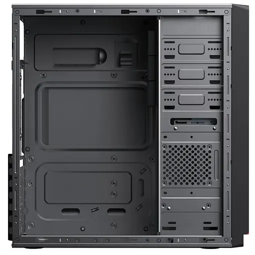 Корпус GameMax MT519-NP-2U3-CR без блока питания, черный (MT519-NP-2U3-CR) - фото 6