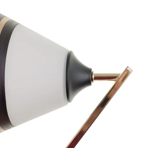 Бра Brille LK-701W/1 E27 BK+FG настенное накладное с выключателем на цепочке - фото 5