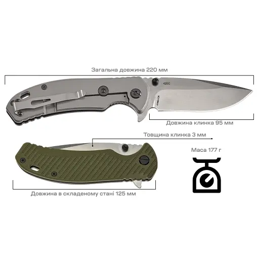 Нож Skif Sturdy II SW Olive - фото 8