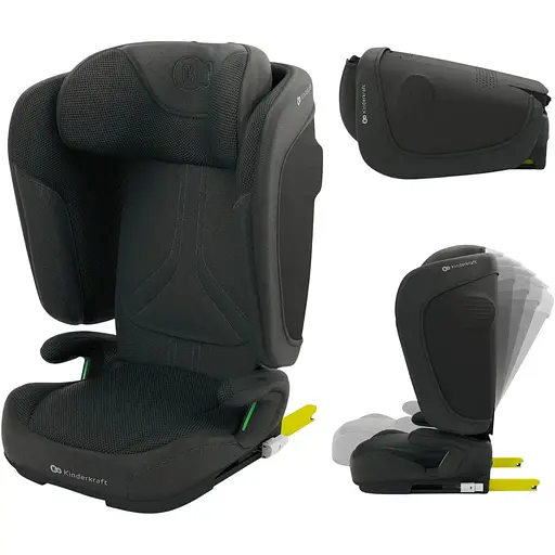 Автокресло Kinderkraft Unity 2 i-Size Black (KCUNIT02BLK0000)
