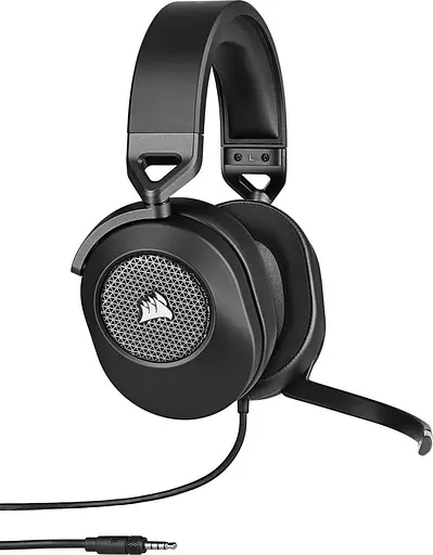 Навушники ігрові Corsair HS65 Surround Carbon (CA-9011270) [75607] - фото 3