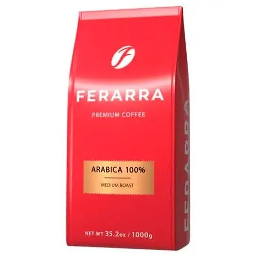 Кава Ferarra 100% Arabica в зернах 1 кг - фото 1