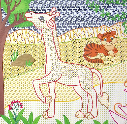 Водні розмальовки з наліпками. Тварини та птахи - фото 2