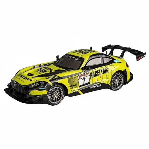 Радиоуправляемая машина SQ 2335-066, 4WD, Масштаб 1:16, Акум. 7.4V, 2.4GHz, Подсветка, 2 Комплекты колес, Желтая