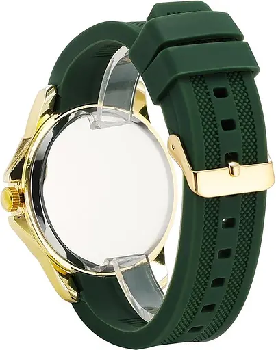 Мужские часы NUOVO с силиконовым ремешком Спортивные часы 30M Водонепроницаемые часы Большие мужские часы - фото 4