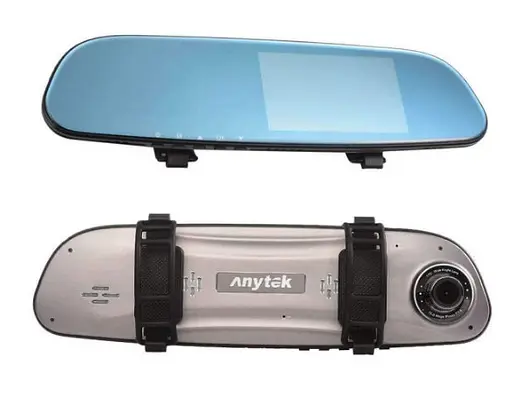 Зеркало видеорегистратор Anytek G77 Full HD 1080P на 2 камеры - фото 6