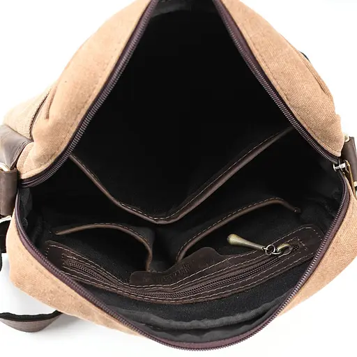 Шкіряна чоловіча сумка через плече TARWA 32х27х8 см nsa0001301 - фото 2