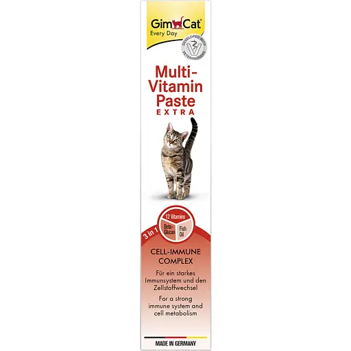 Уценка. Паста для кошек GimCat Every Day Multi-Vitamin Extra 200 г
