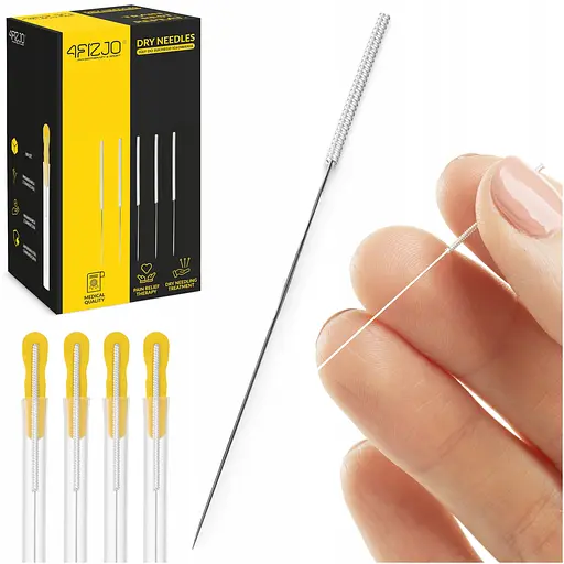 Голки акупунктурні 4FIZJO 0.3 х 60 мм з направляючою 100 шт (P-5905973405096) - фото 1