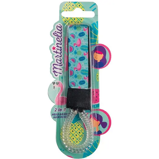 Обруч Martinelia з резинкою для волосся (3005W) - фото 7