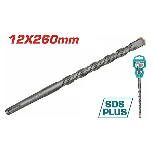 Бур Total TAC311203 SDS plus 12 x 260 мм