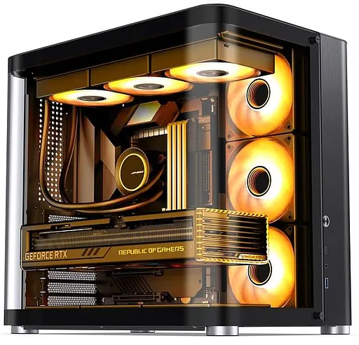 Корпус Jonsbo TK-2 Black (TK-2 Black) без блока питания - фото 1