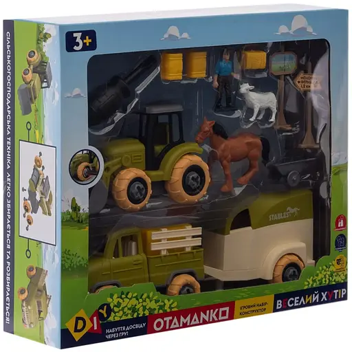 Игровой набор Otamanko Веселый хутор трактор - фото 3