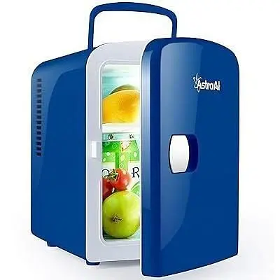 Міні-холодильник AstroAI 4 л 6 канок з живленням від ACDC для автомобілів