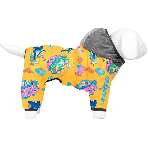 Комбінезон для собак Waudog Clothes малюнок Рік та Морті 3 L55 В 77-79 см С 47-50 см