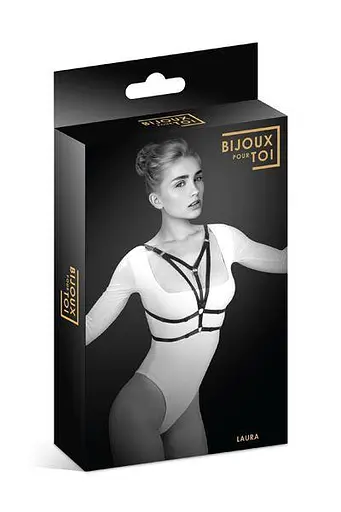 Портупея на грудь Bijoux Pour Toi - LAURA, эластичный полиэстер - фото 3