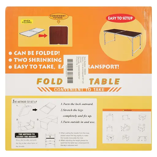 Стіл розкладний Market Union 60 х 120 см - фото 13