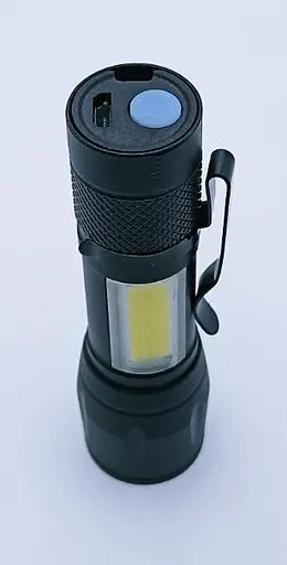 Фонарик ударопрочный Bailong HB-513 ручной аккумуляторный - фото 2