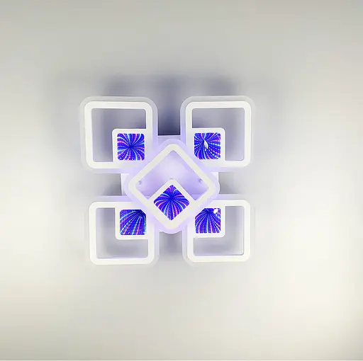 Стельовий LED світильник із ефектом безкінечності Line.F Колір корпусу Хром - фото 5