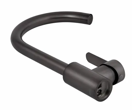 Змішувач для кухні Brinex Pure 015F U-образний Graphite BRIPUR015FGRP - фото 3