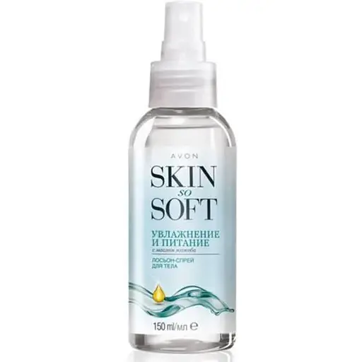 Лосьйон-спрей для тіла з олією жожоба Avon Зволоження та живлення - фото 1