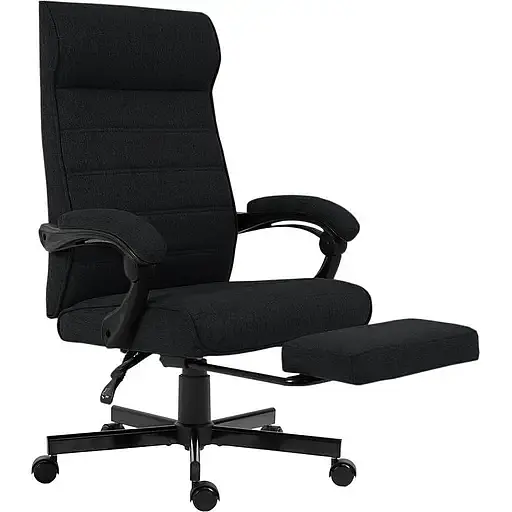 Офисное кресло GT Racer B-2728, черное (B-2728 Black) - фото 4