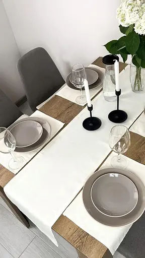 Комплект Доріжка водовідштовхувальна Ваніль однотон 340х40 см 4 шт. - фото 7