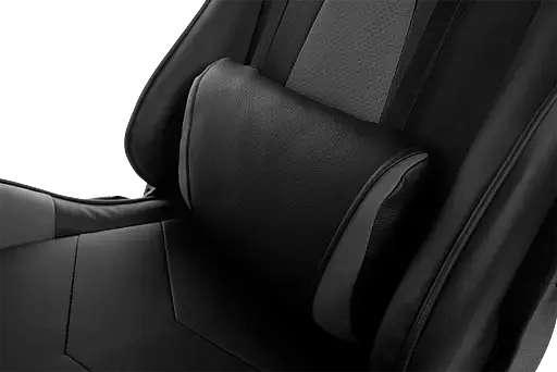 Геймерское кресло GT Racer черное с темно-серым (X-2317 Black/Dark Gray) - фото 10