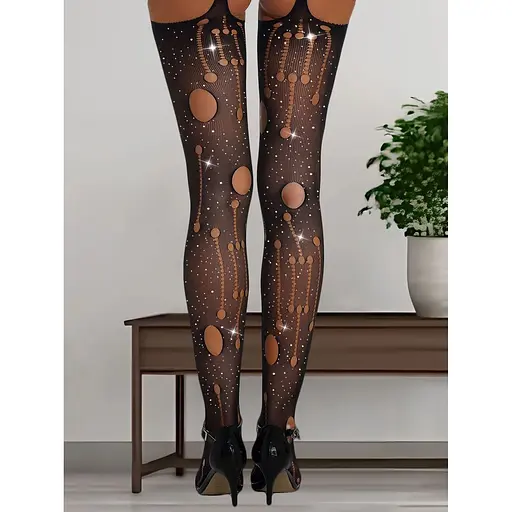 Панчохи JSY WW7021 Black One Size - фото 2