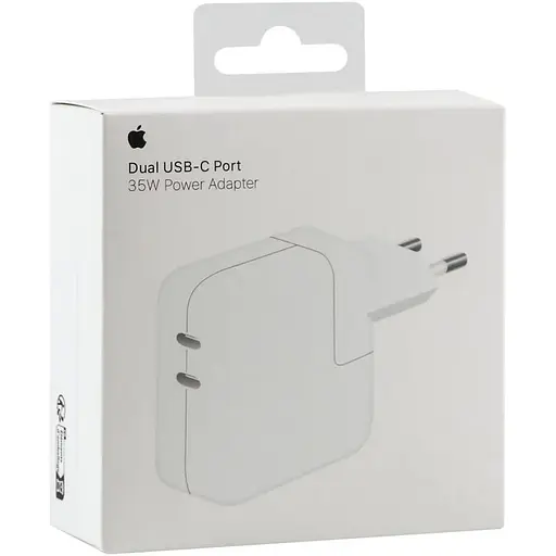 Зарядное устройство Apple Dual Type‑C PD25W/PD25W Total 50W 1:1 White - фото 2