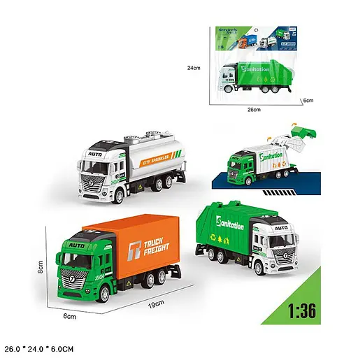 Машина городские службы, 8825A (В ассортименте) - фото 5