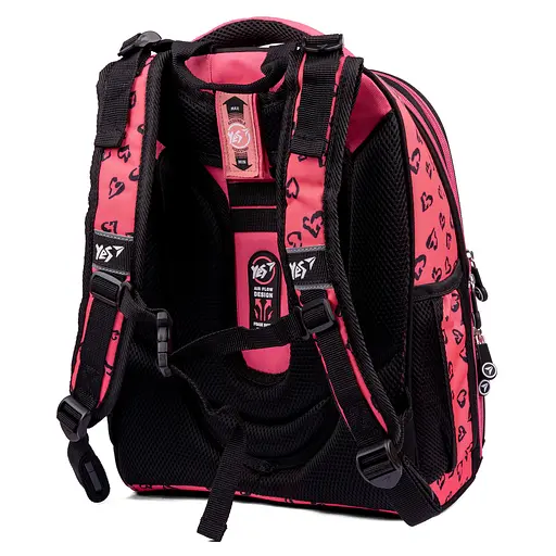 Рюкзак школьный каркасный Yes H-12 Cats - фото 3