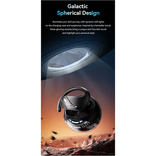 Наушники Vention OpenBeat O12 Black (NBUB0) - фото 9