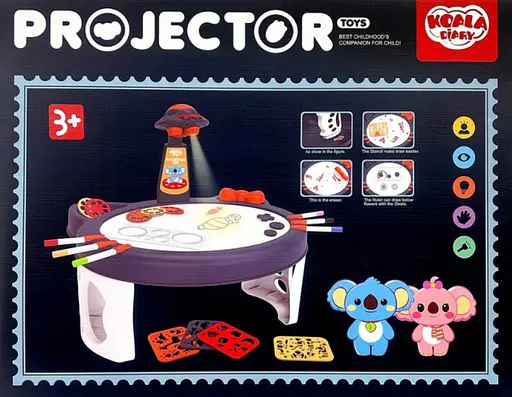 Детский столик с проектором для рисования 3-в-1 - фото 8