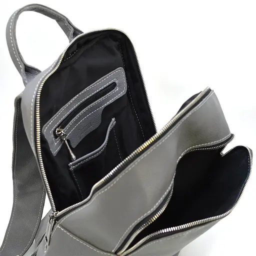 Кожаный женский рюкзак TARWA 27х36х13 см sum0026452 - фото 5