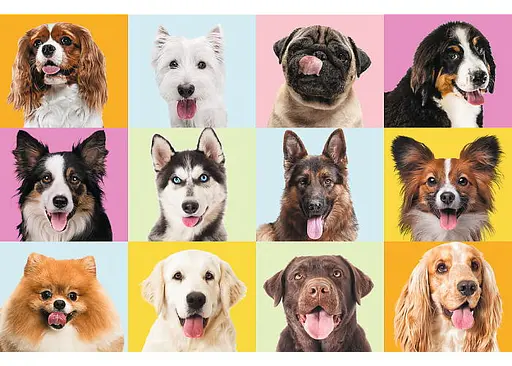 Пазл Trefl Портрети песиків 60 ел. (17374) - фото 3