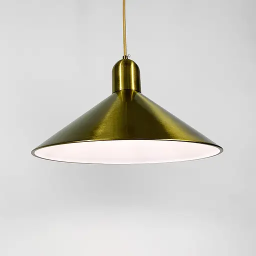 Підвіс Forli із латунним металевим плафоном 35х20 см Line.F MJ 174-350 AB - фото 3