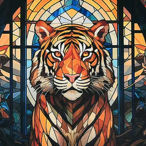 Алмазная мозаика «Мощный взгляд» DEEX16291 не полная выкладка 30х30 см