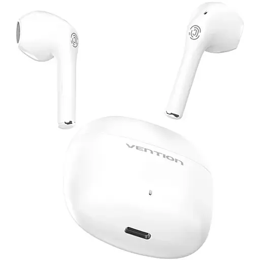 Наушники TWS Vention Elf Earbuds E02 White - фото 5
