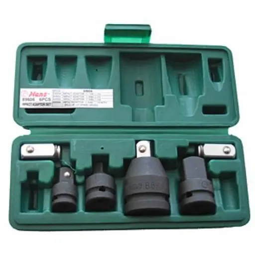 Набір перехідників Hans ударні 6 предметів (89606) - фото 1